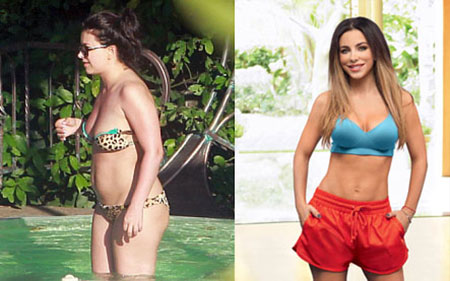 Ани Лорак до и после похудения